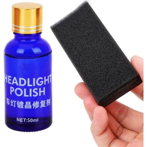 30ML Car Auto Headlight Repair Coating Repair Kit Headlight Polish Scratch Renewal Agent Coating Repair Anti-scratch Liquid