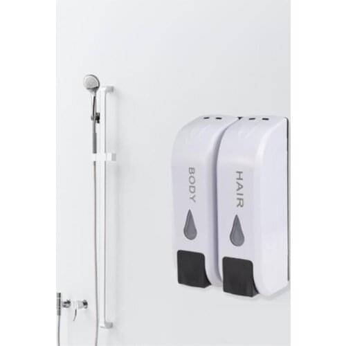 Wall-mounted Shower Bath Shampoo Dispenser Liquid Soap Bottle Container Bathroom Accessories