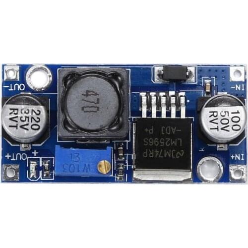 New LM2596 DC-DC Step Down Converter Module 3A Adjustable Step Down Module LM2596S-ADJ Voltage Regulator 24V 12V 5V 3V LM2596S