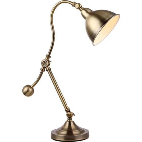 ODIFF and contracted, wrought iron that move light LED the study, the hotel villa desk lamp of bedroom the head of a bed