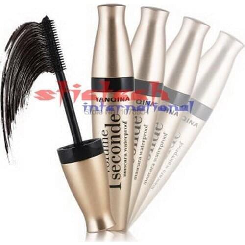 By ems or dhl 500pcs Hot 3D Fiber Mascara Long Black Lash Eyelash Extension Waterproof Makeup Extension For women