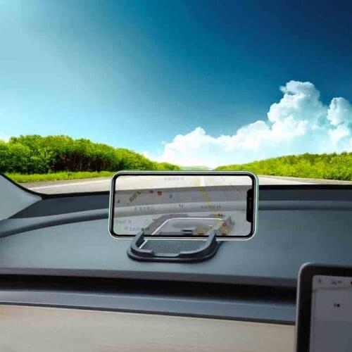 Suitable for Tesla model 3 model x model s mobile phone holder multi-function instrument table storage accessories decoration