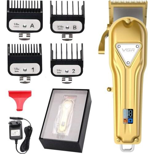 Professional Barber Hair Clipper Cordless Hair Trimmer Beard Trimer for Men Electric Hair Cutting Machine Rechargeable Hair Cut