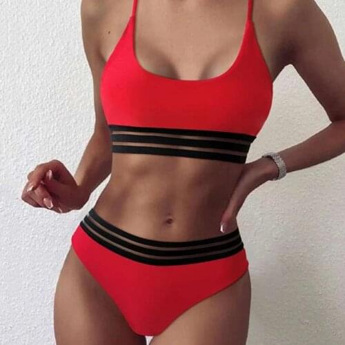 Sexy Bikini 2021 Micro Swimsuit Women Solid Swimwear Low Waist Bikini Set Brazilian Bathing Suit Summer Beach Wear Zwempak #T3G