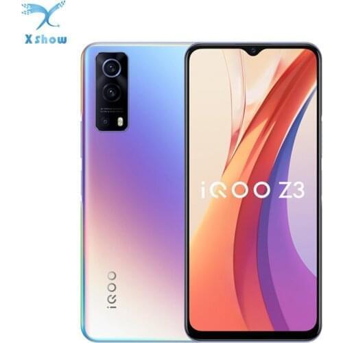 Original iQOO Z3 5G Smartphone Snapdragon 768G 55W Dash Charging 120Hz 64.0MP Triple Cameras Android Celular Mobile Phone