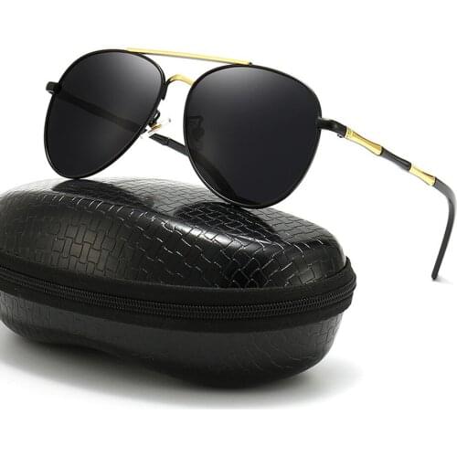 2021 New Brand Alloy Men Sunglasses Polarized UV400 Lens Sun Glasses For Women Pilot Driving Eyewear Oculos de sol High Quality