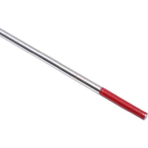 10 Pieces WT20 1.0 1.6 2.0 2.4 3.0 3.2 4.0 Red Tip Welding Tungsten Electrode With 2% Thoriated