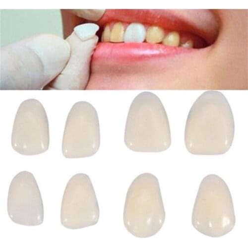 1 Bag Dental Ultra Thin Anterior Temporary Crown Whitening Porcelain Teeth Veneers Resin Teeth For Dental Care