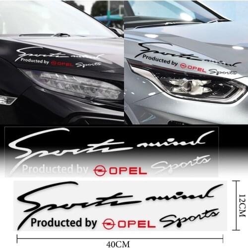 1pcs Car Styling Reflective Lamp Eyebrow Sport Decoration Sticker For Opel Astra H G J Insignia Mokka Zafira Corsa Vectra C D
