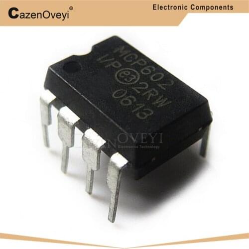 10pcs/lot MCP602-I/P MCP602 DIP-8 In Stock