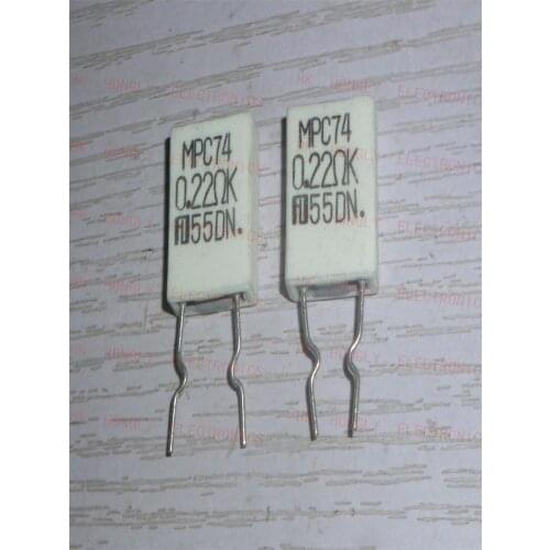 20PCS MPC74 5W 0.22R 0.22 OHM K