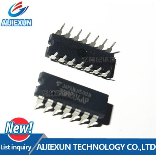 20PCS TC74HC04AP 74HC04AP DIP14 in stock 100% New and original