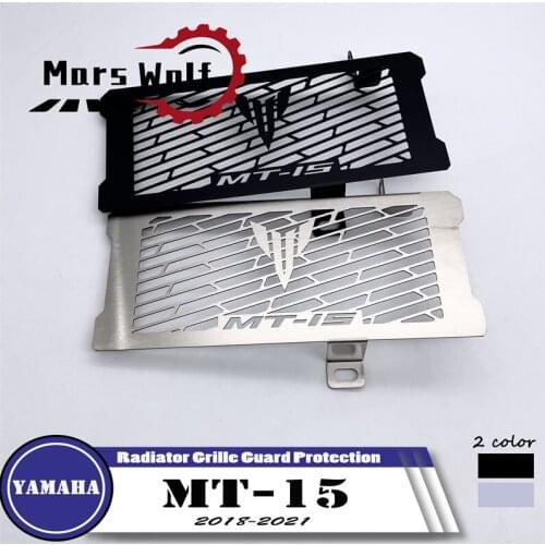 Motorcycle Accessories Stainless Steel Radiator Grille Guard Protection Radiator Cover For YAMAHA MT15 MT-15 2018-2021 MT 15