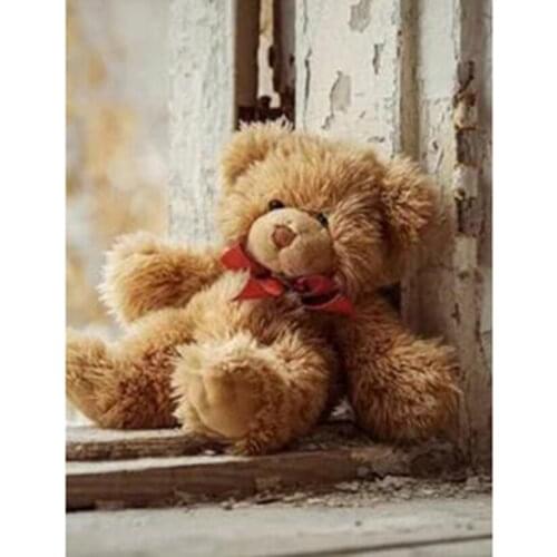 Diamond Painting 5D DIY Cartoon Painting Doll Bear Beauty Picture Square/Round Diamond Cross Stitch Decorative Painting TX232