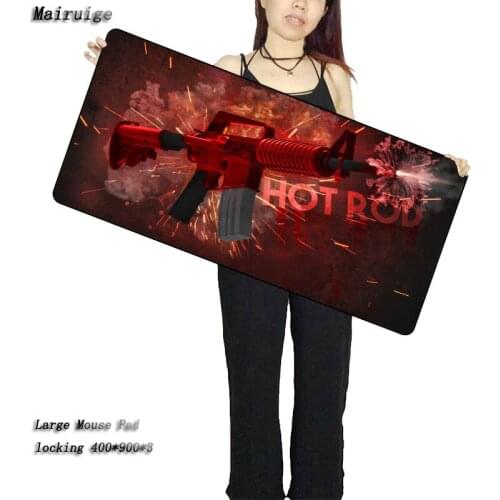 Counter Strike Free Shipping Locking Edge Large Gaming Mouse Pad Mousepad for PC Computer Laptop Notbook for League of Legends