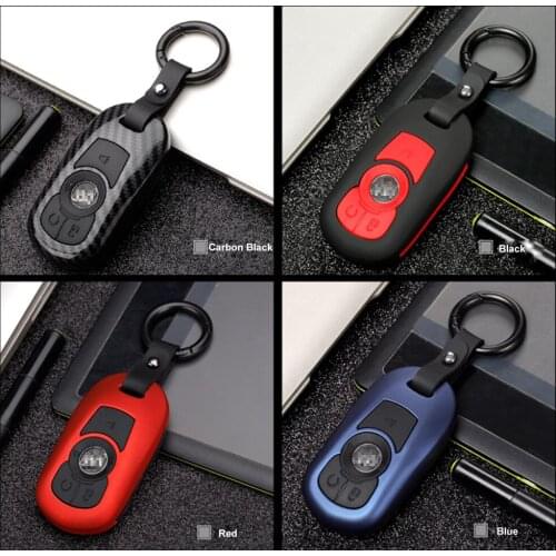 Car Smart 4 Button Remote Key Cover Case Holder Protect Keyeather Keychain Keyring for BUICK VERANO D Style Keycase Brand New