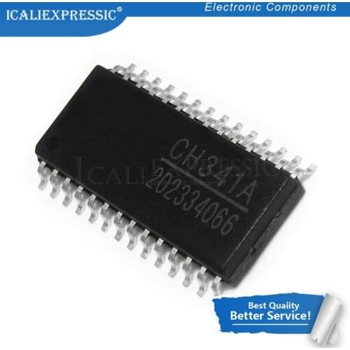 10PCS CH341A CH341 SOP-28 USB bus switching chip