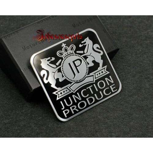 For JP JUNCTION PRODUCE VIP 3D Badge Emblem car sticker 60mm*55mm good quality Car Styling
