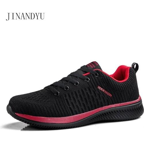 Breathable Sports Shoes Men Big Size 47 Sneakers Mesh Shoe Fashion Sneaker Black Casual Shoes Male Comfort Light Weight Shoes