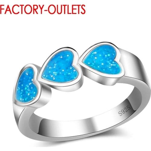 New Fashion Jewelry 925 Sterling Silver Ring Bridal Set Cubic Zirconia Romantic Heart Design Women Girls Party Engagement