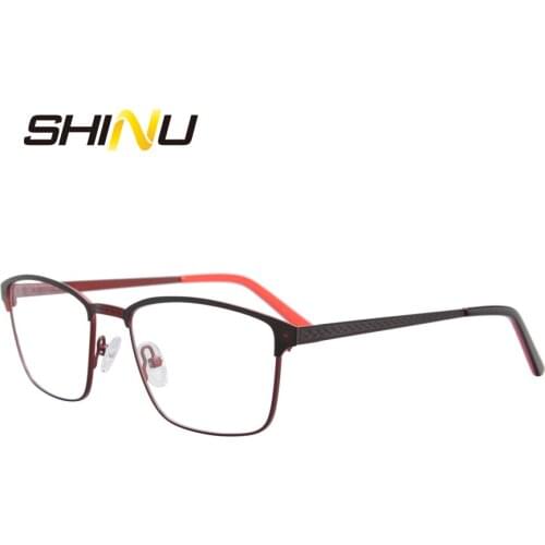 Fashion Stainless Steel Computer Eyewear Anti Blue Ray & Antifatigue Women Men Glasses Goggle Prevent Blue Light From TV Screen