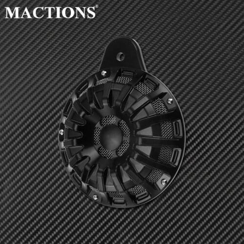 Motorcycle CNC Horn Speaker Cover Horns Assembly For Harley Sportster XL Dyna Super Glide FXD FXDL Touring FLHT Road Glide FLTR