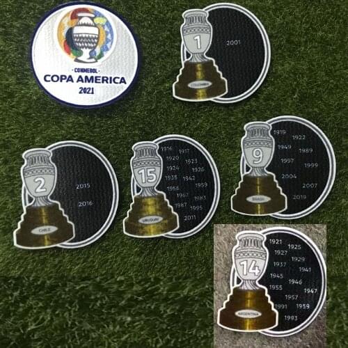 2021 COPA AMERICA Patch CONMEBOL FOOTBALL Soccer BADGES