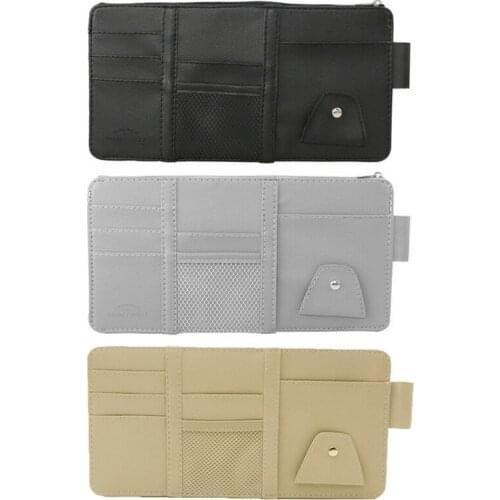 New Auto Car Sun Visor Clip for Sun Glasses Sunglasses Credit Card Pen Holder Clip Multi function Storage Bag Fastener Clip Mat