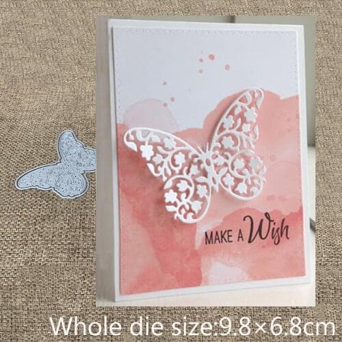 New Design Craft Metal Cutting Die die cuts flower butterfly decoration scrapbook Album Paper Card Craft Embossing die cuts