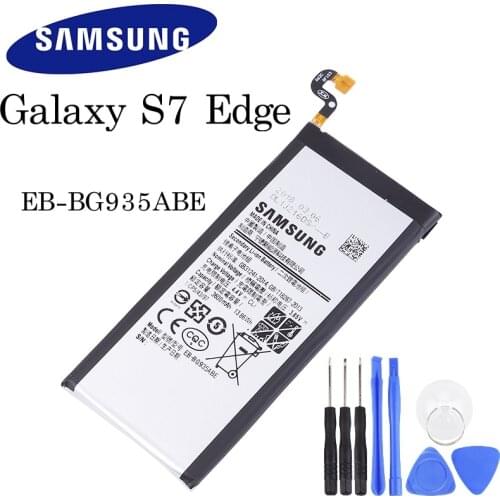 EB-BG935ABE Original Battery For Samsung Galaxy S7 Edge G935 G9350 G935F G935FD G935W8 Phone Battery Samsung S7 Edge 3600mAh