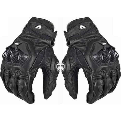 Bicycle Cycling Motorbike Riding Glove Furygan AFS 6 Motorcycle Gloves Moto Racing Carbon Fiber 2020 Mens Leather Men Wearable