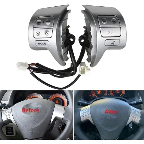 Steering Wheel Audio Control Button Switch 84250-02200 For Toyota Corolla ZRE15 2007-2016 FOR Peugeot 107