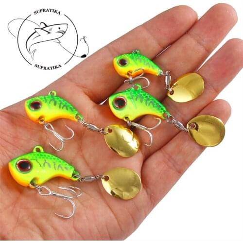 Metal Fast Spinning Small Whirlwind Vibrating VIB Sequin Plastic Hard Bait Sea Fishing Lure 6Colors 2.5/3/3.2/3.5cm/9/13/16/22g