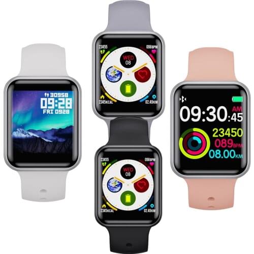 RGTOPONE Smart Bracelet 1.3inch Full Touch Screen Heart Rate Blood Pressure IP68 Waterproof NRF52832 chip Watch for Apple Xiaomi