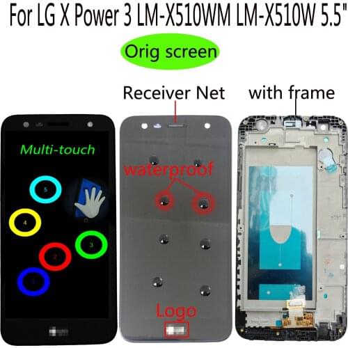 Shyueda 100% Original New For LG X Power 3 LM-X510WM LM-X510W LCD Display Touch Screen Digitizer