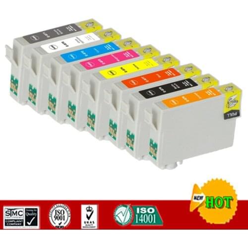 Compatible for Epson T0870 T0870 - T0879 ink cartridge suit for Stylus Photo R1900 etc