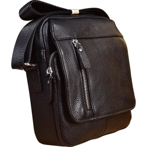 Brand Mens Shoulder Bag Genuine Leather Men Bag Fashion Male Small Crossbody Bags For Men Messenger Bag Men Leather Handbags