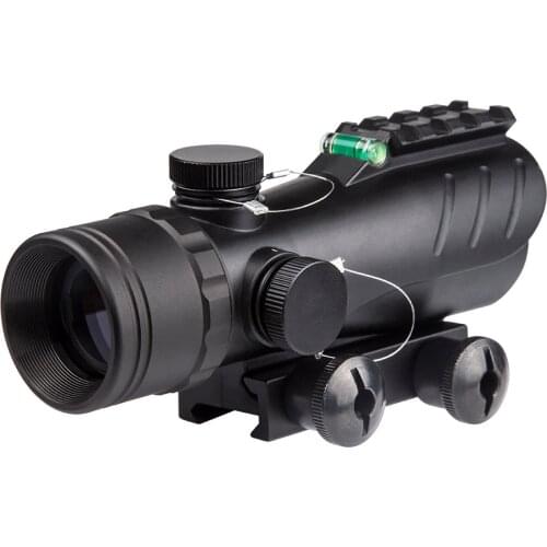 Tactical 1x30 Reflex Red Dot Scope 3 Moa With Bubble Level Fits 20mm Weaver Picatinny Bases Rail For Hunting Airsoft Rifle Guns