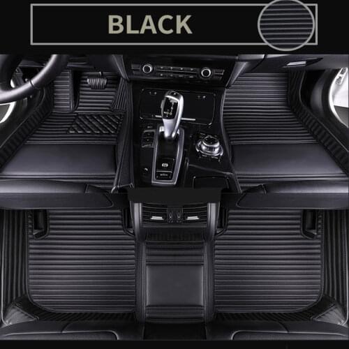Top quality! Custom special car floor mats for Toyota Land Cruiser Prado 150 5 seats 2020 waterproof carpets for Prado 2019-2010