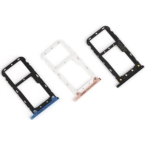 X 3 SIM Card Slot For Xiaomi POCO X3 NFC Card Adapters Socket Holder Tray Chip Drawer Replace Housing Repair Parts