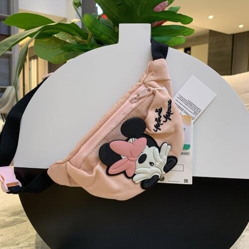 Disney mcikey mouse shoulder Bag Women 2020 New Shoulder Messenger Bag Cute Printed Canvas Bag handbag