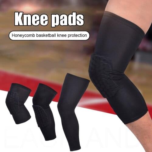 1 PCS Cellular Knee Pad Ultra-thin Sports Kneecap Compressive Crashproof Antislip Leg Sleeve for Summer Outdoor Climbing SAL99