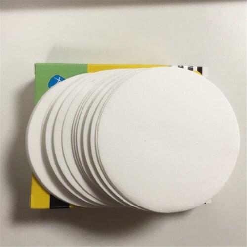 100piece/pack Qualitative Filter Paper Circles; ashless paper Speed Medium/Quick