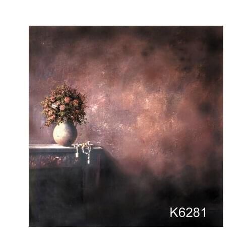 10x10ft Hand painted fantasy Muslin backdrop background, flower vase photography backdrops wedding,custom service K6281
