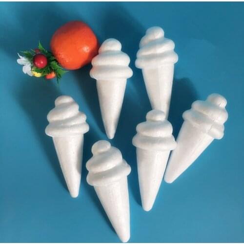 14cm/6pcs,Simulation Sweet tube Solid Styrofoam ornament,Party and Window display Decoration,Kindergarten painted toy props