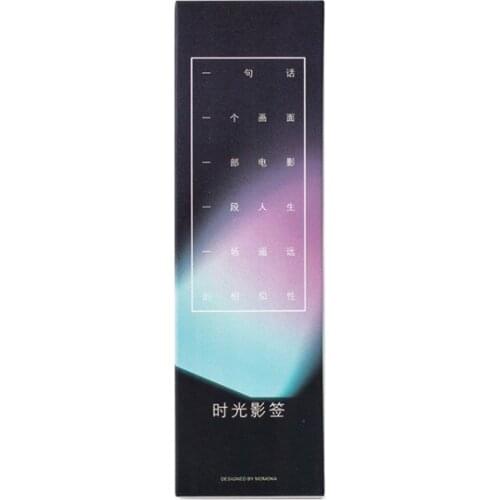 30 pcs/Lot Creative Movie Bookmark Book Holder Message Card Promotional Gift Stationery