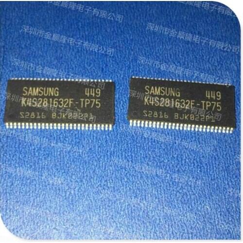 5pieces K4S281632F-TP75 SAMSUNG TSOP FLASH