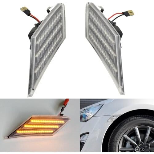 Side Marker Blinker Indicator Lamp Dynamic Led Turn Signal Light For Toyota FT86 For Scion FR-S For Subaru BRZ 2013-2019