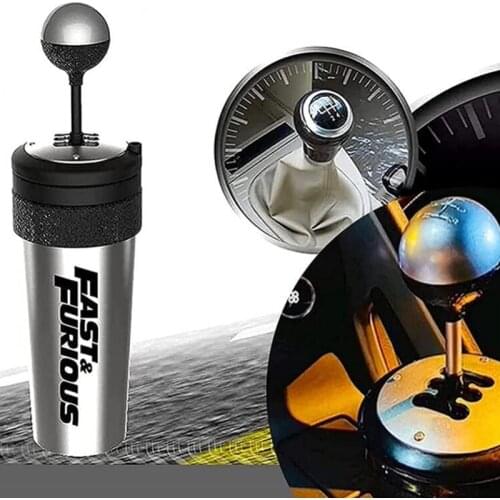 650ml Plastic Water Bottle With Straw Cartoon Car Manual Transmission Sport Drink Bottle Funny OVERTAKING CUP For Kids School