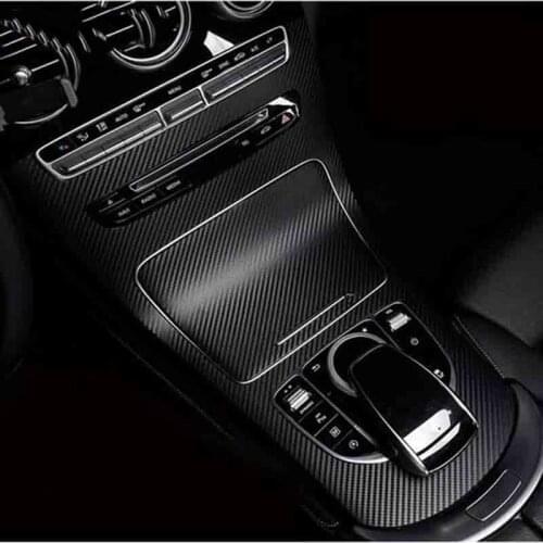 Car Control Center Carbon fiber stickers Car Accessories For Mercedes Benz GLC300 GLC250 GLC220D GLC250D X253